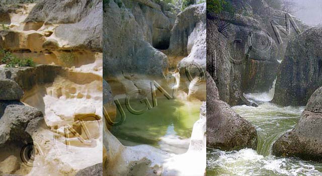 canyoning à Salavas : canyon du Rieu sec