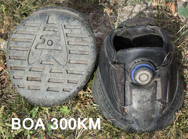 hyppo-sandale boa après 300km