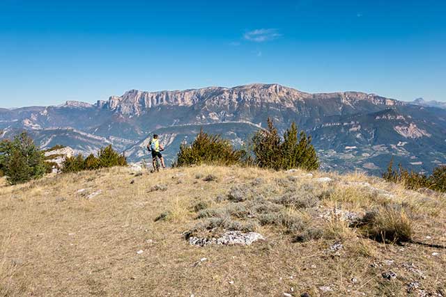 vtt en Drôme : Le Diois