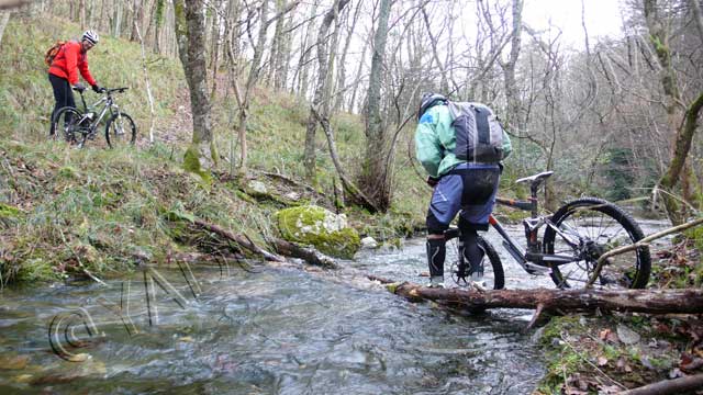 vtt en Ardèche : Région de Toulaud