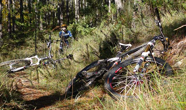 vtt en ardèche : vtt vacheres en quint