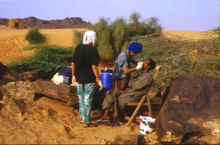 la (trs grande) salle de soins