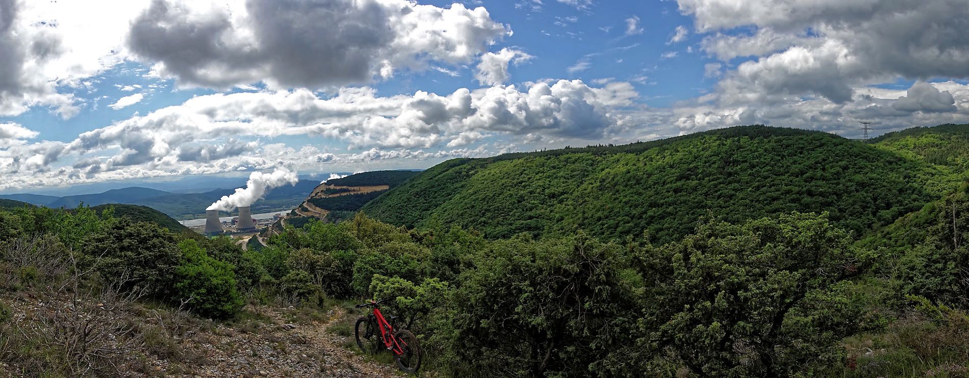 ardèche : vtt adrets duranne