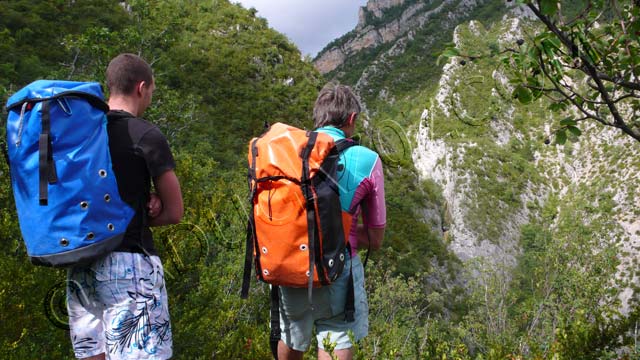 canyoning en ardèche : canyon betton