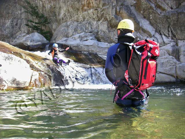 canyoning en ardèche : canyon chassezac 1