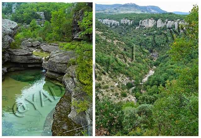 canyoning en ardèche : canyon louyre