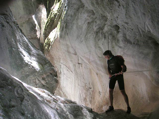 canyoning en ardèche : canyon rio sourd