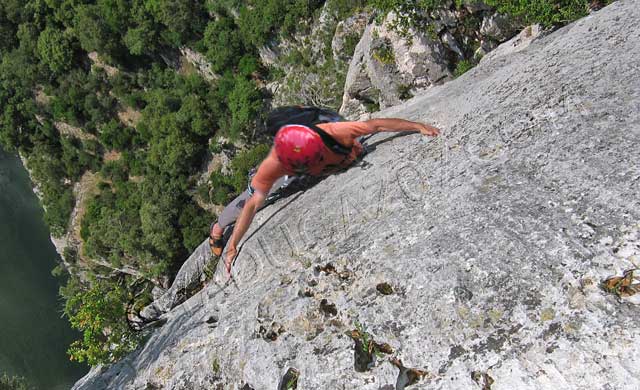 escalade en ardèche : escalade autridge