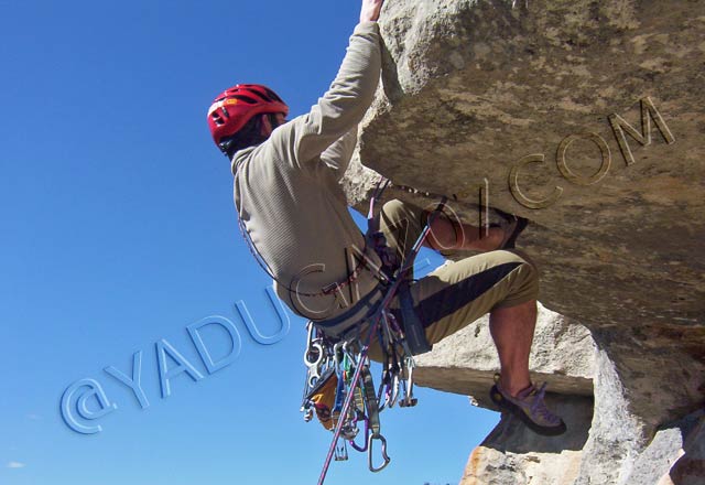 escalade en ardèche : patrick gorges ardeche