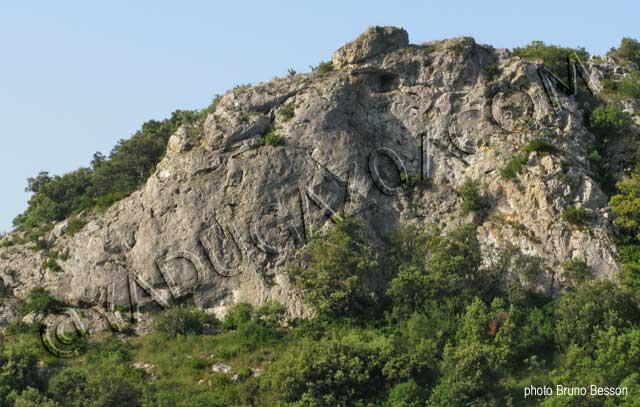 escalade en ardèche : site escalade champer