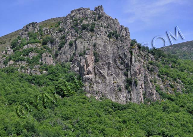 escalade à Montselgues : Chamiers