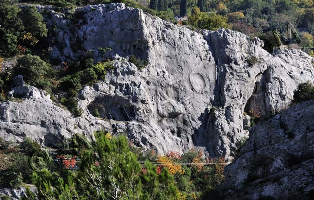 escalade à Saint Montan : La Sainte Beaume