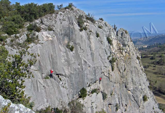 escalade en Ardèche : site escalade viviers