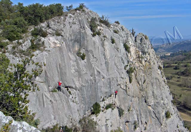 escalade en ardèche : site escalade viviers