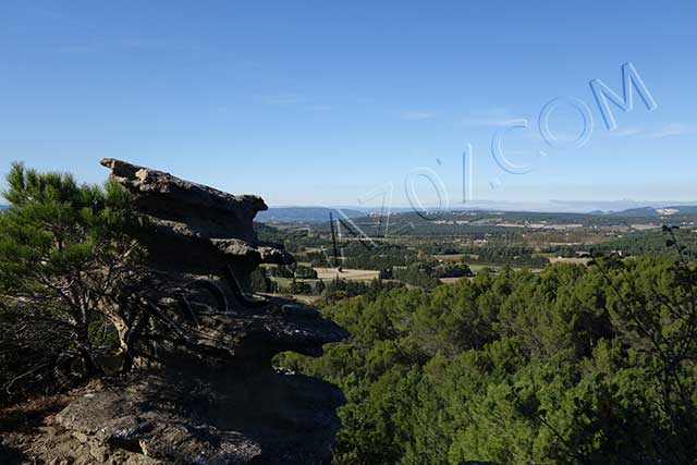 vtt en ardèche : la garde adhemar