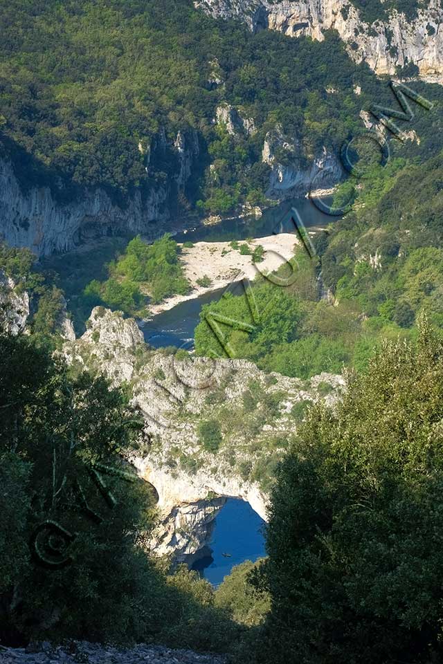 vtt en ardèche : le pont d arc