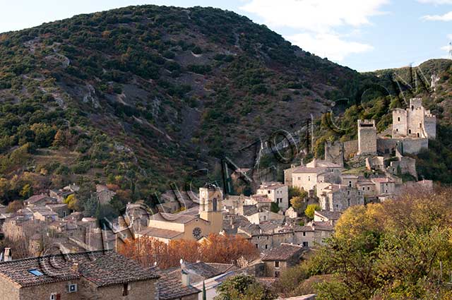 vtt en Ardèche : La Sainte Beaume Serre Court