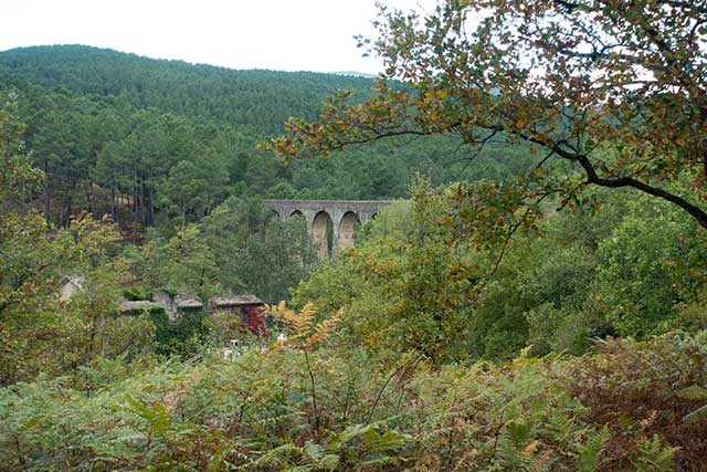 vtt en ardèche : viaduc minier dolovy