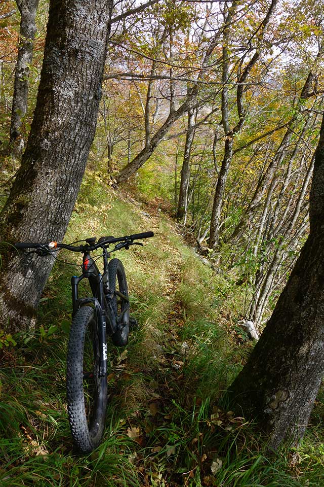 vtt en ardèche : vtt ambel font urle vallee de quint