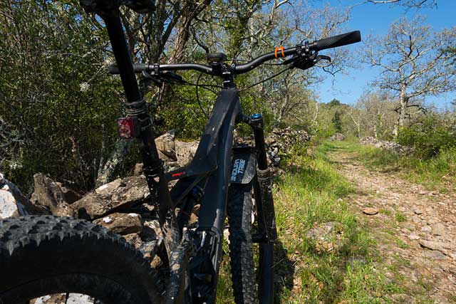 vtt en ardèche : vtt aubenas largentiere