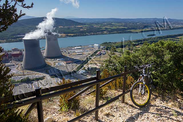 vtt en ardèche : vtt cabanon de metri