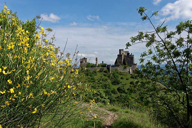 vtt en ardèche : vtt chateau rochemaure