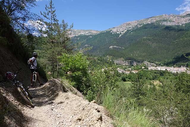 vtt en Drôme : Entre Glandasse et Bès