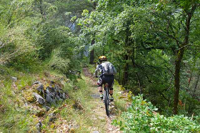 vtt Belles descentes de Chatillon-en-Diois