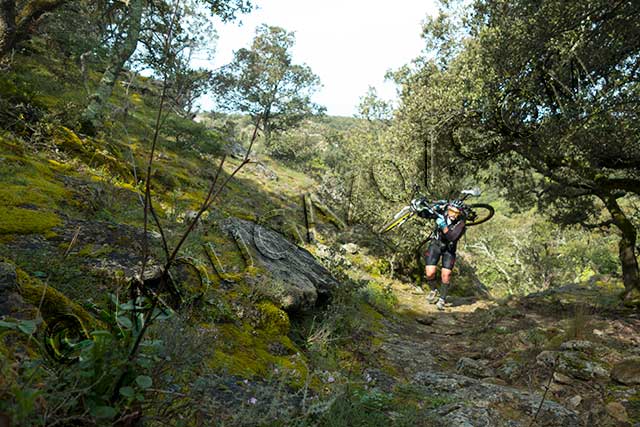 vtt en ardèche : vtt clansayes