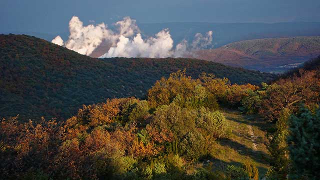 vtt en Ardèche : Belles descentes sur le Coiron Est