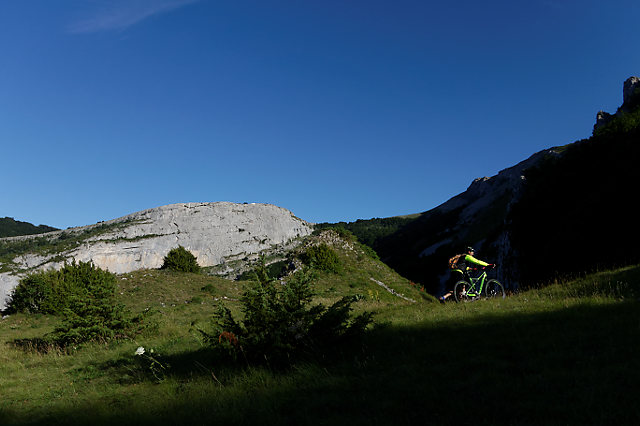 vtt en ardèche : vtt col naturel rousset