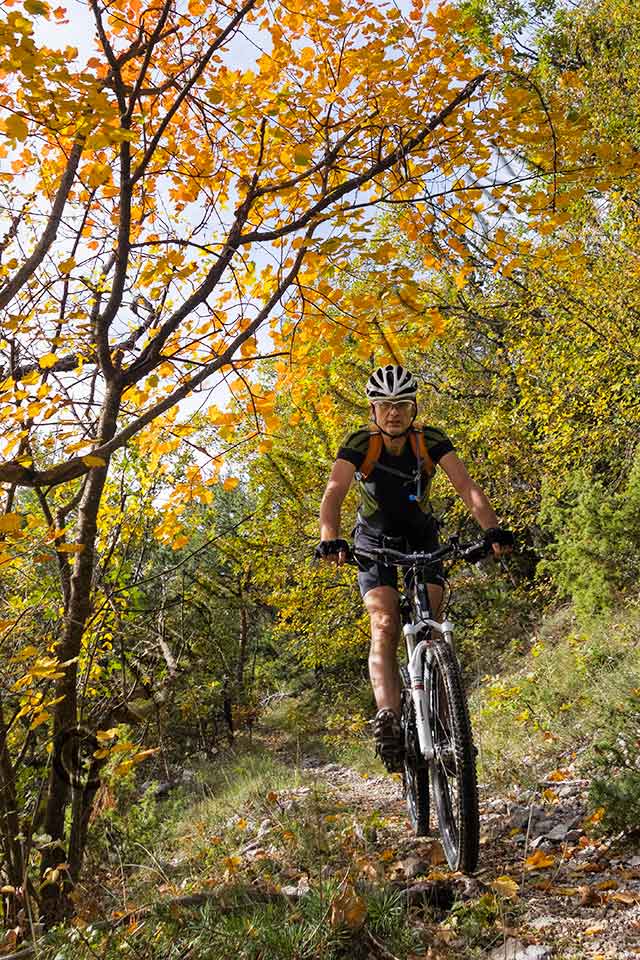 vtt en Drôme : Justin-Solaure