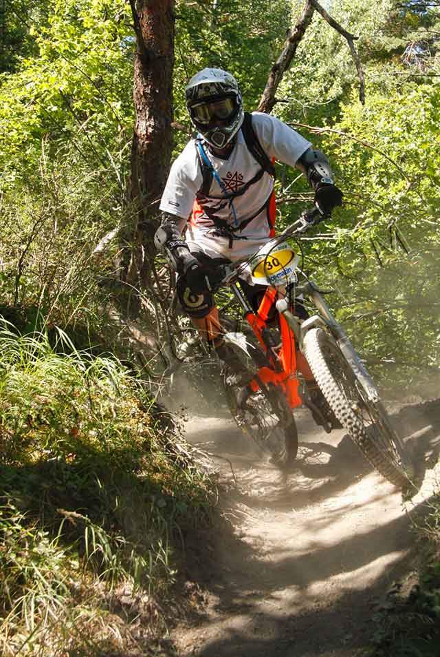 vtt en Drôme : Randuro d'Allan à Rochefort-en-Valdaine