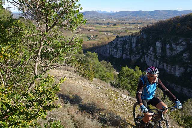 vtt en ardèche : vtt la payre