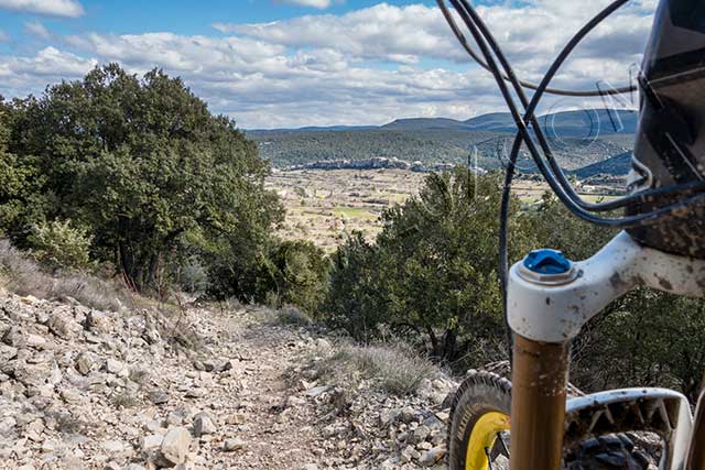 vtt en ardèche : vtt lagorce