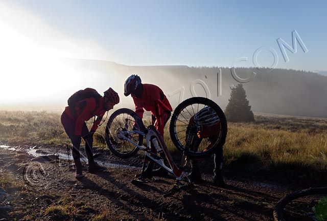 vtt en Drôme :  3 descentes pour 3000m