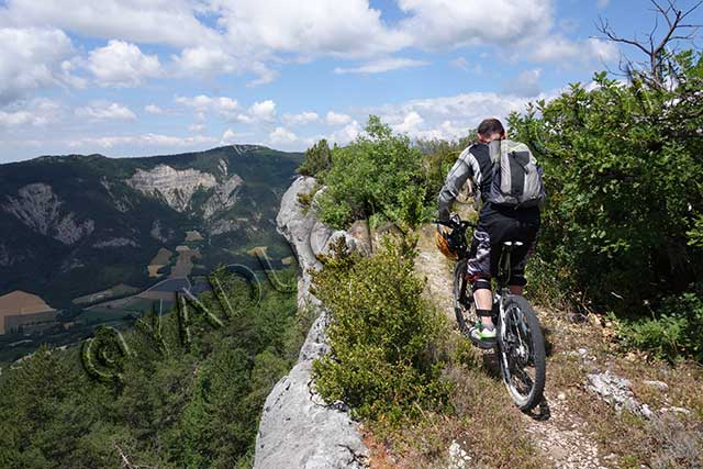 vtt en ardèche : vtt ponet saint auban