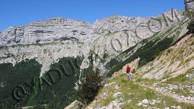 vtt en ardèche : vtt porte urle