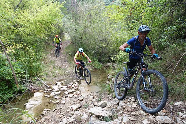 vtt en Ardèche : Cruas Nord classique