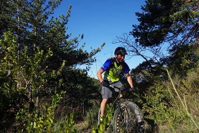 vtt en ardèche : vtt saillans fat salamandre