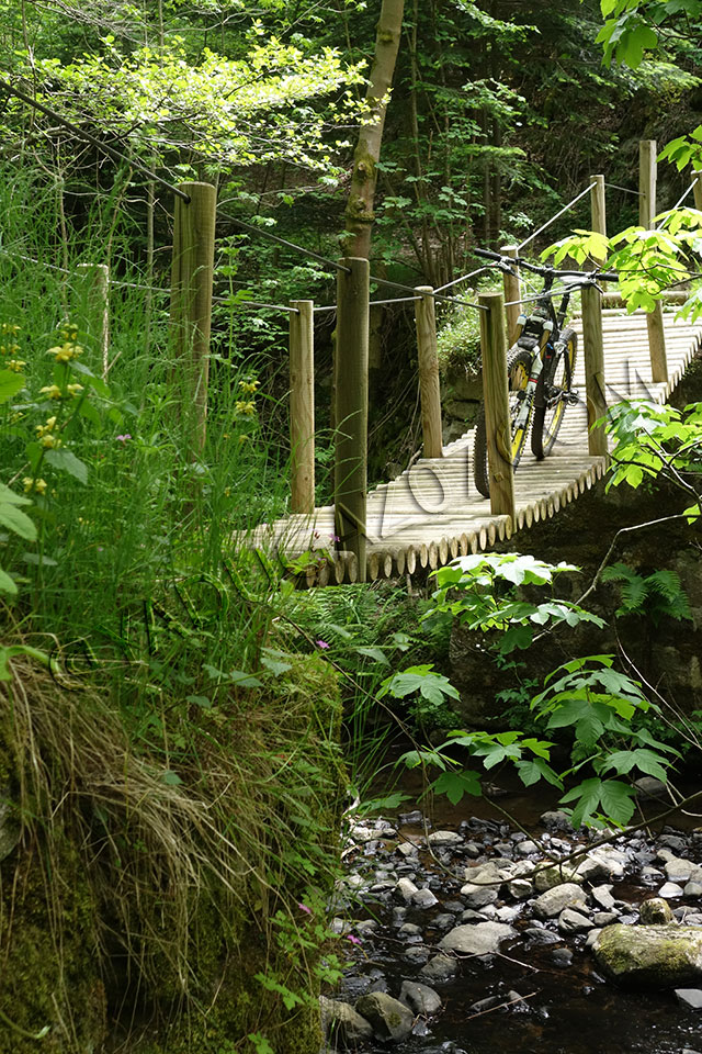 vtt en Ardèche : Boucle au sud de Saint Agrève