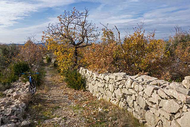 vtt en Ardèche : Les Gras de Saint-Alban-sous-Sampzon