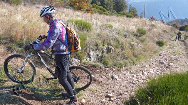 vtt en ardèche : vtt saint fortunat