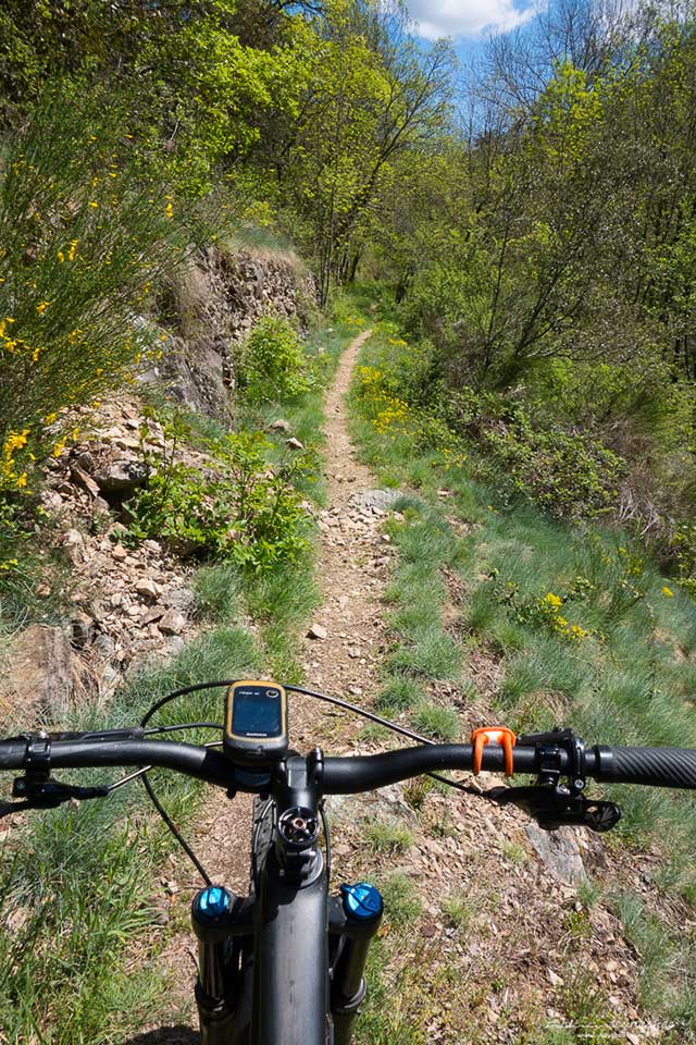 vtt en Ardèche : Les ruisseaux de Blajoux et Leyval