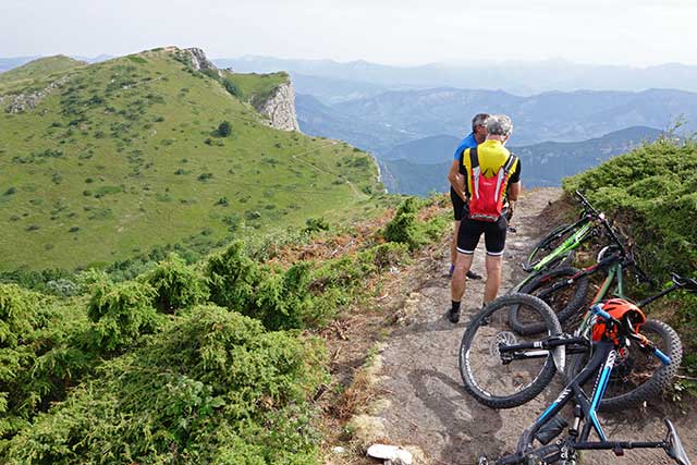 vtt en ardèche : vtt synclinal saou