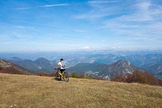 vtt en ardèche : vtt tour de couspeau