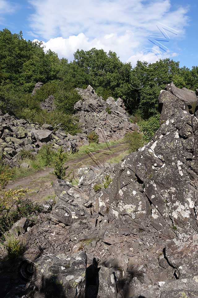 vtt en ardèche : vtt tour pays de chomerac