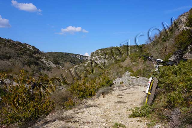 vtt en ardèche : vtt tour rimouren