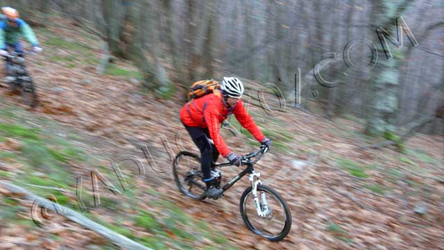 vtt en Ardèche : Lardoix, Chênes verts, Tracolette