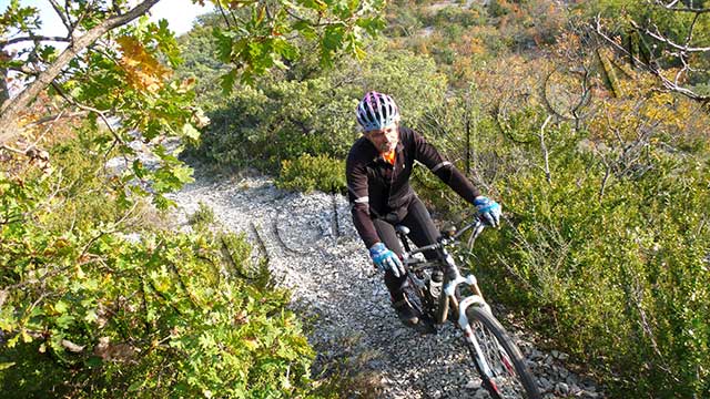 vtt en ardèche : vtt villeneuve de berg